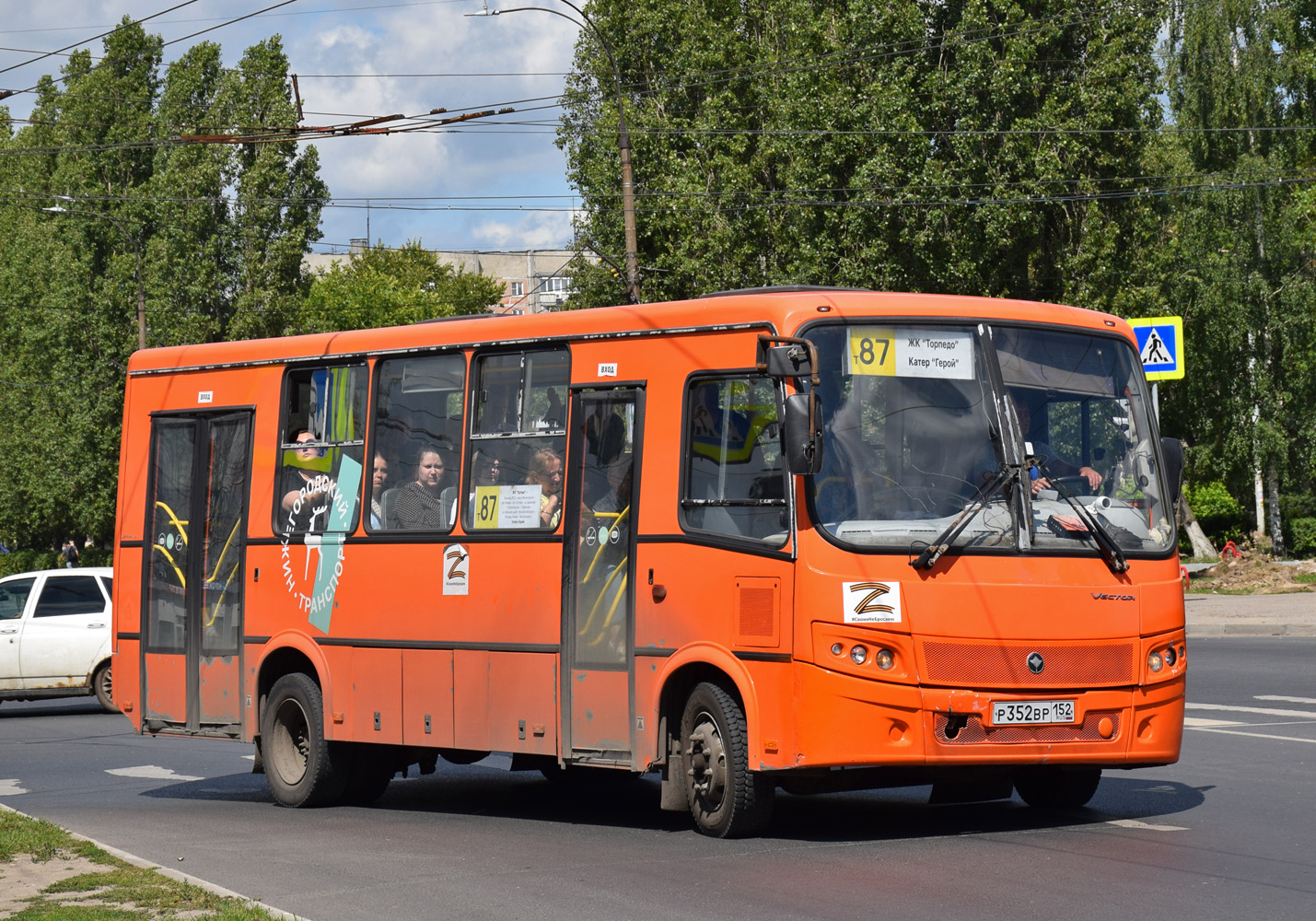 Нижегородская область, ПАЗ-320414-05 "Вектор" № Р 352 ВР 152
