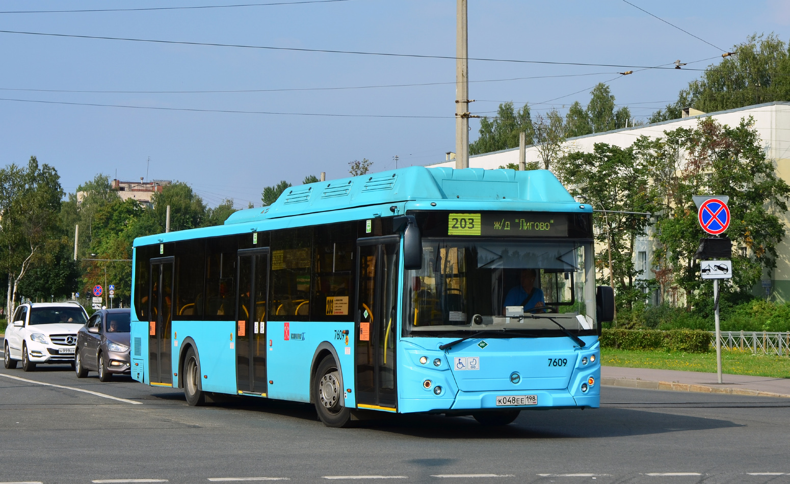 Санкт-Петербург, ЛиАЗ-5292.67 (CNG) № 7609