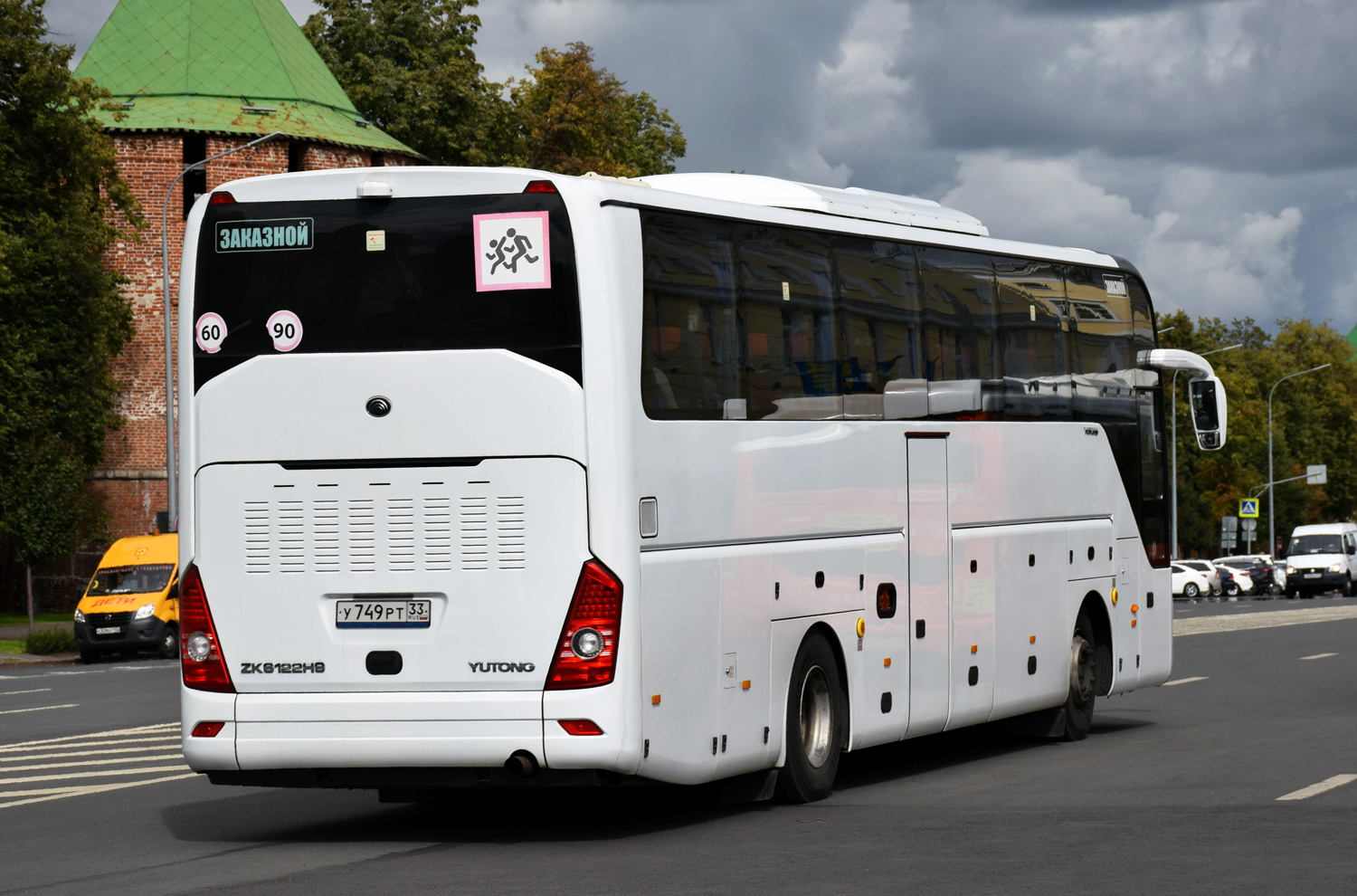 Владимирская область, Yutong ZK6122H9 № У 749 РТ 33