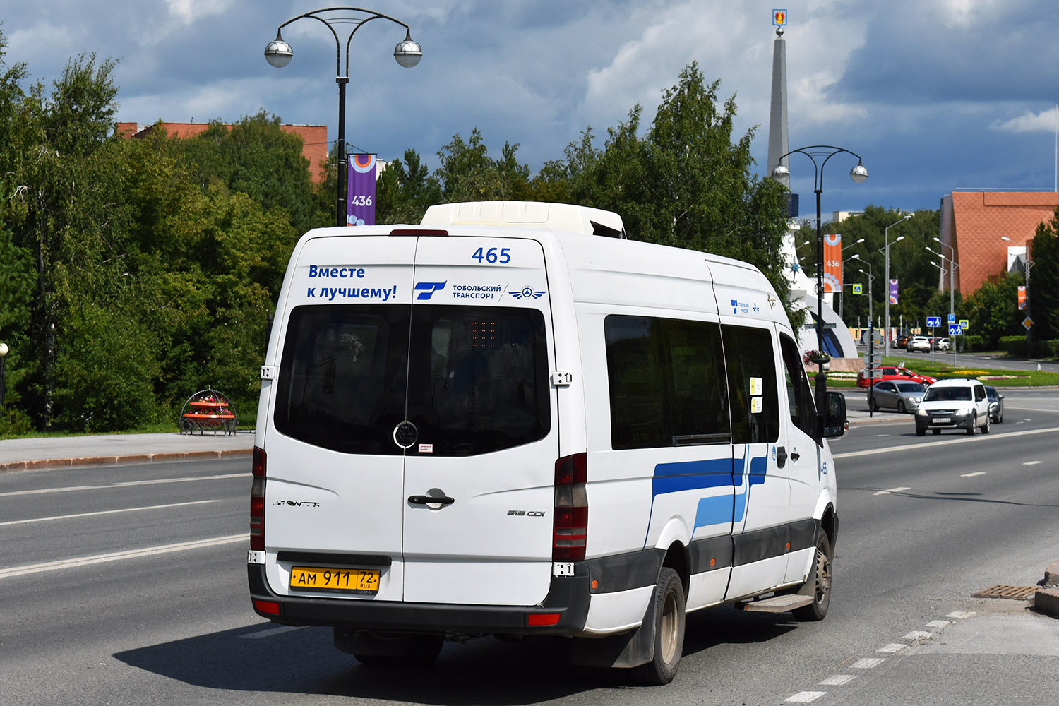 Тюменская область, Луидор-22360C (MB Sprinter) № 465