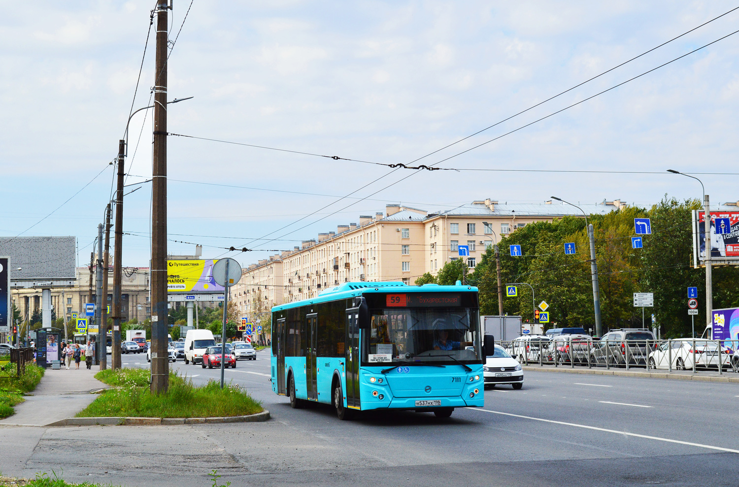 Санкт-Петербург, ЛиАЗ-5292.65 № 7111