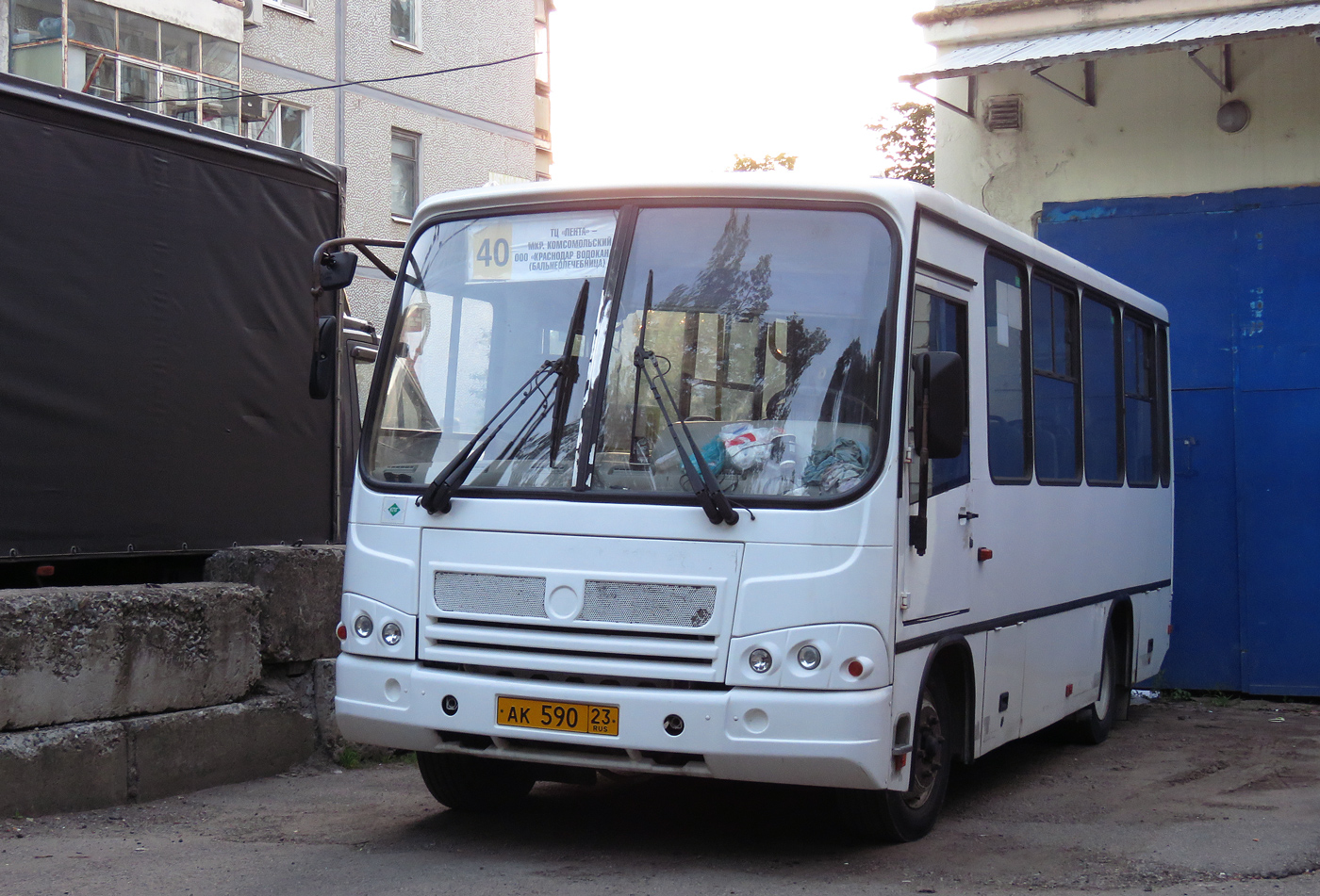 Краснодарский край, ПАЗ-320302-11 № АК 590 23