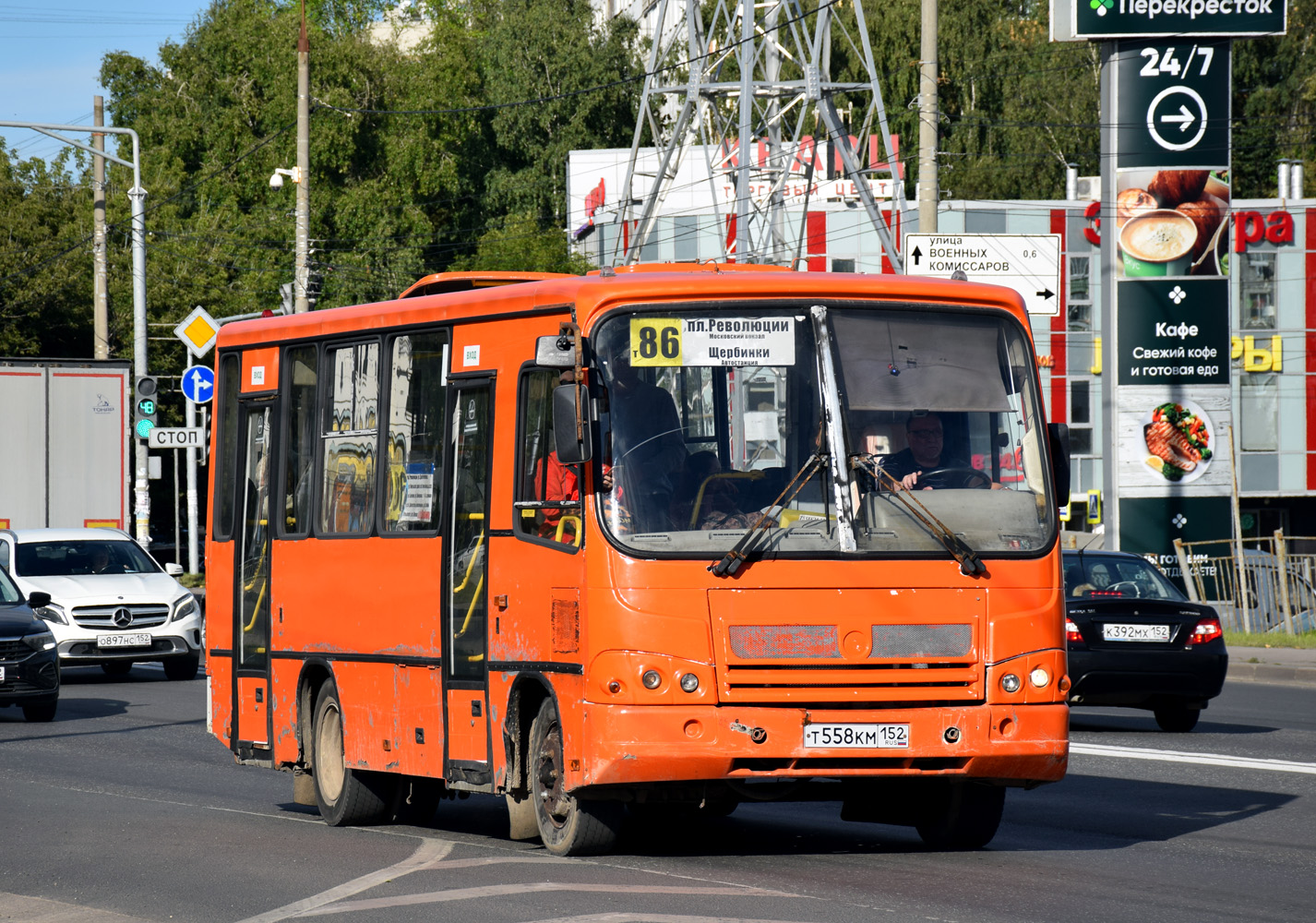 Нижегородская область, ПАЗ-320402-05 № Т 558 КМ 152