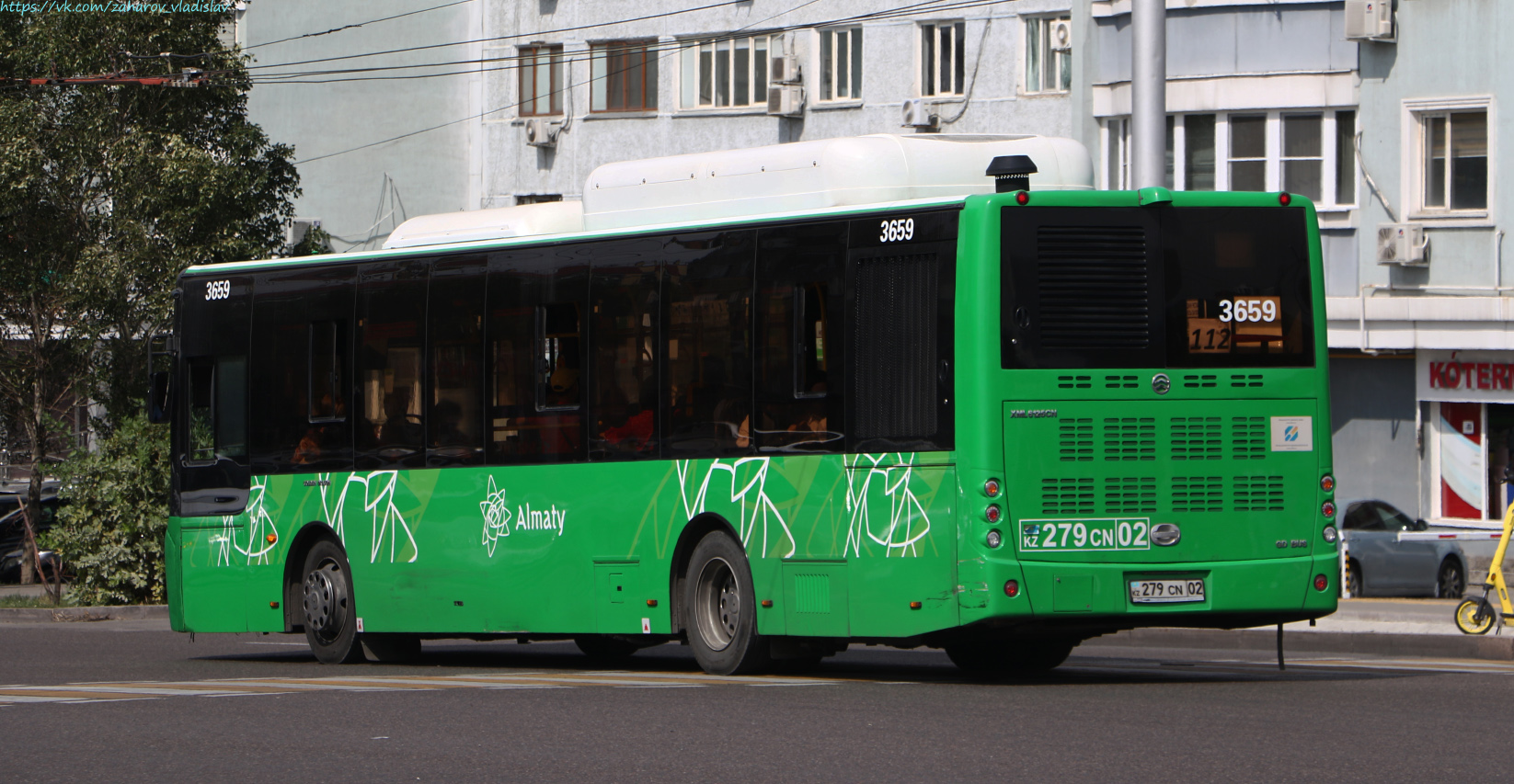 Алматы, Golden Dragon XML6125CN (Hyundai Trans Auto) № 3659