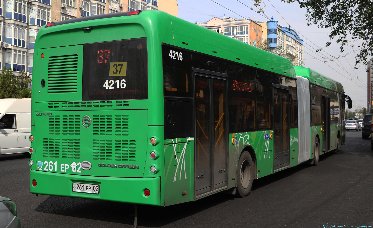 Алматы, Golden Dragon XML6185J13C (Hyundai Trans Auto) № 4216