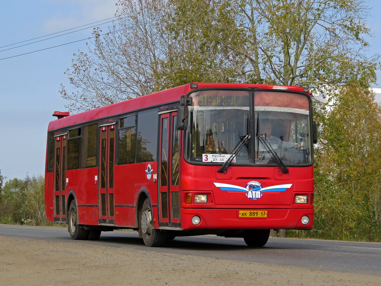 Кировская область, ЛиАЗ-5256.53 № АК 889 43