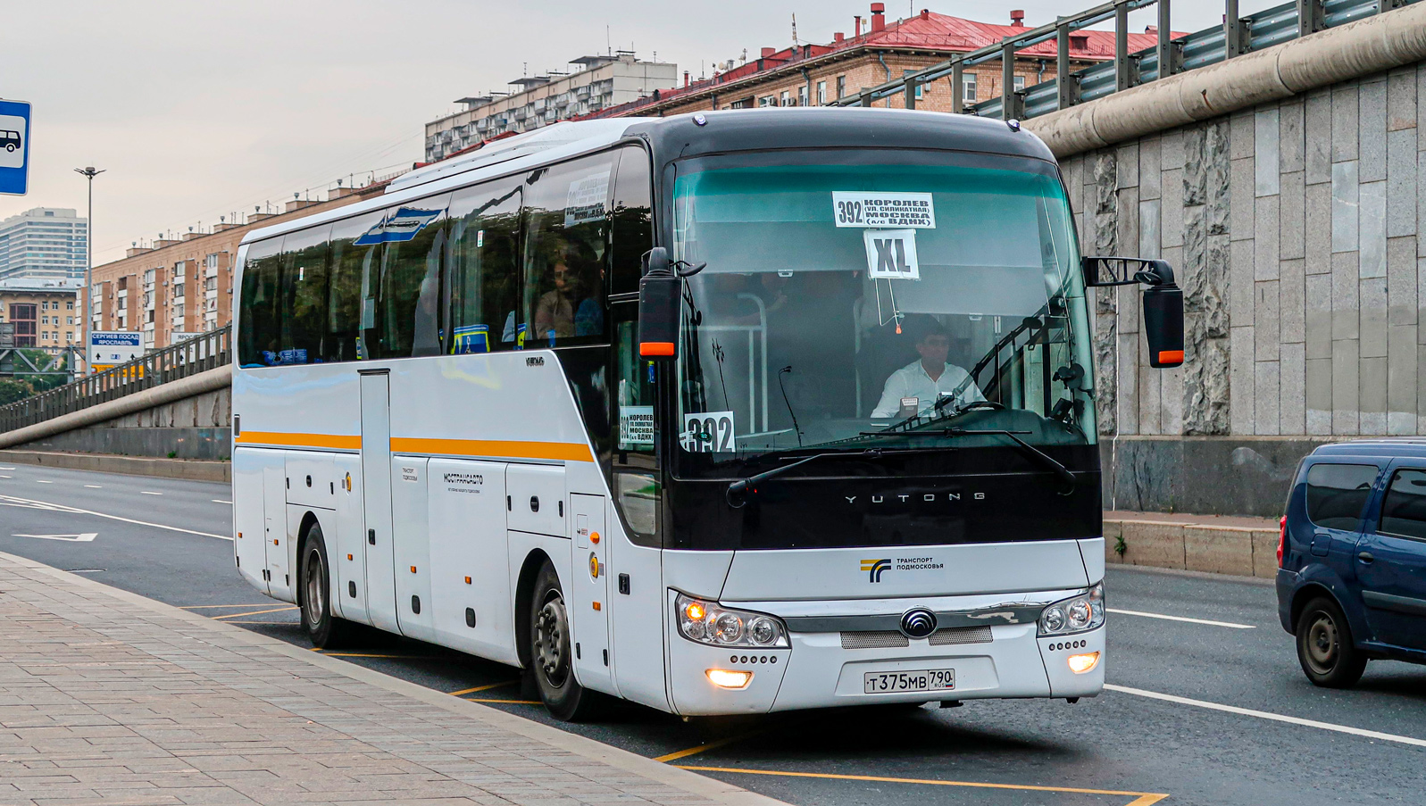 Московская область, Yutong ZK6122H9 № Т 375 МВ 790