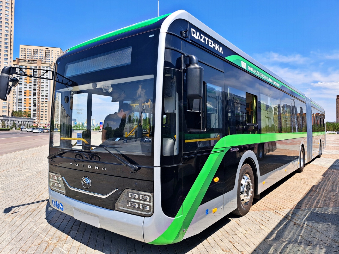 Астана, Yutong ZK6180BEVG (QazTehna) № E117