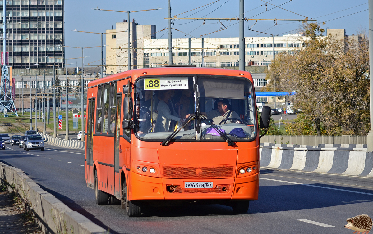 Нижегородская область, ПАЗ-320414-05 "Вектор" № О 063 ХН 152