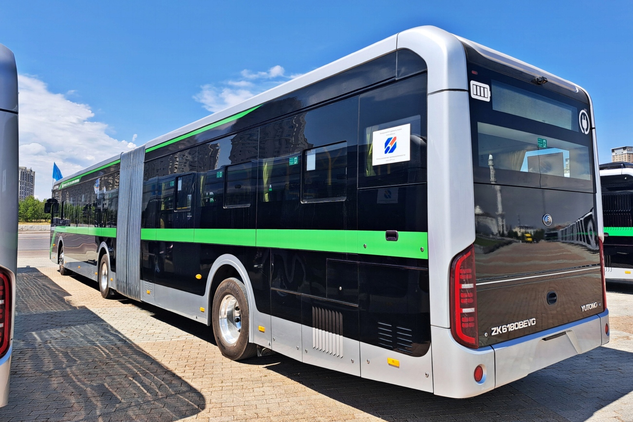 Астана, Yutong ZK6180BEVG (QazTehna) № E104