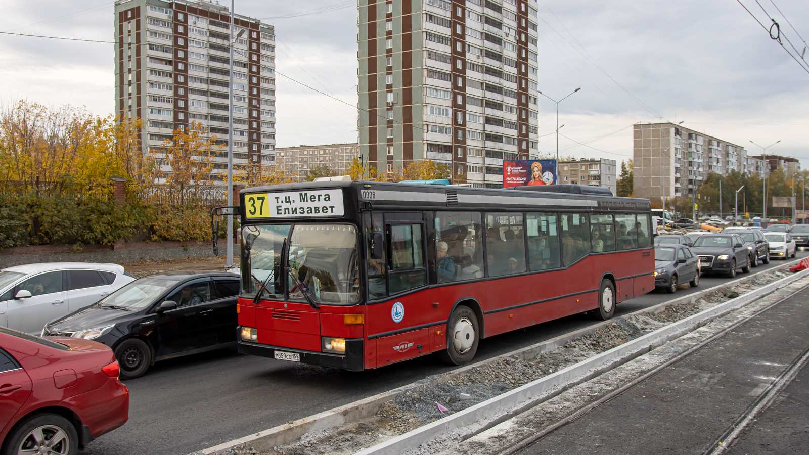 Свердловская область, Mercedes-Benz O405N2 № М 859 СО 159