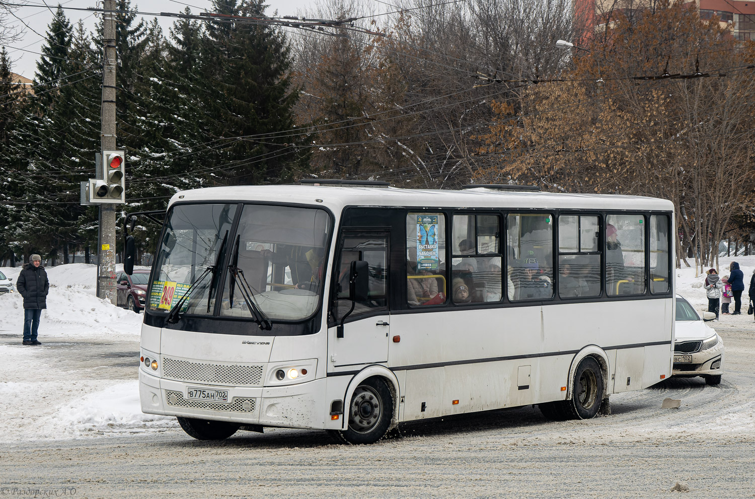 Башкортостан, ПАЗ-320412-04 "Вектор" № В 775 АН 702