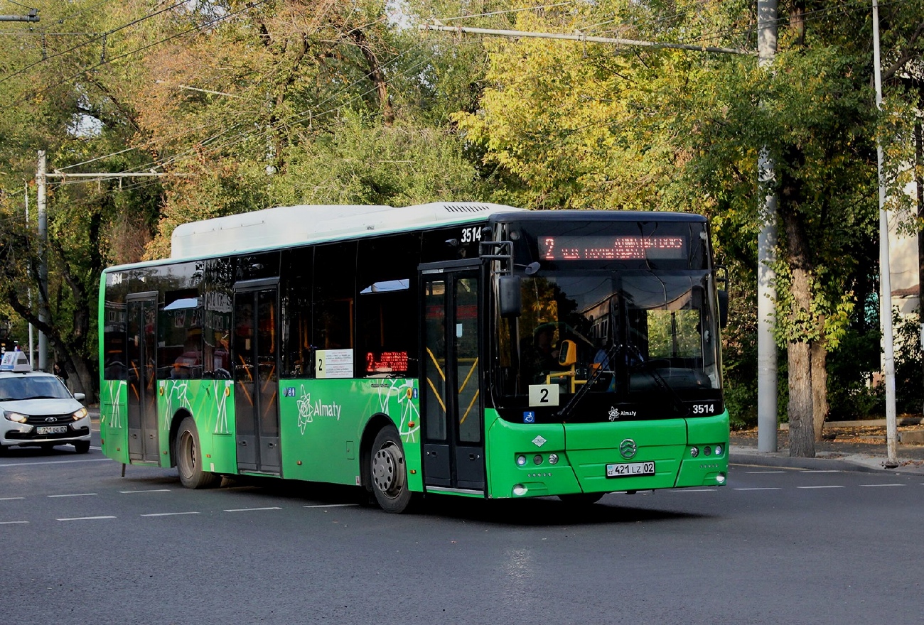 Алматы, Golden Dragon XML6125CN (Hyundai Trans Auto) № 3514