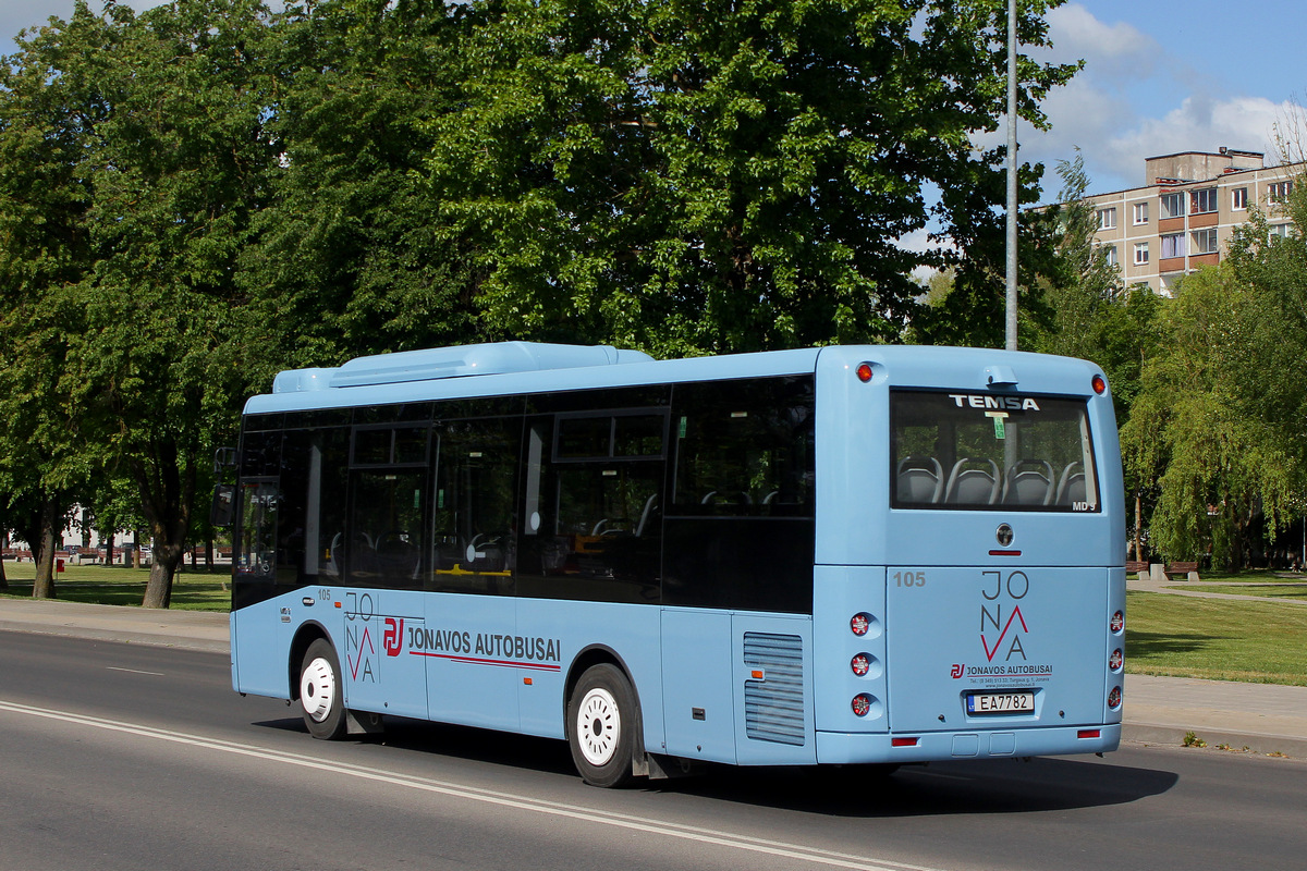 Литва, TEMSA MD9 ElectriCITY № 105