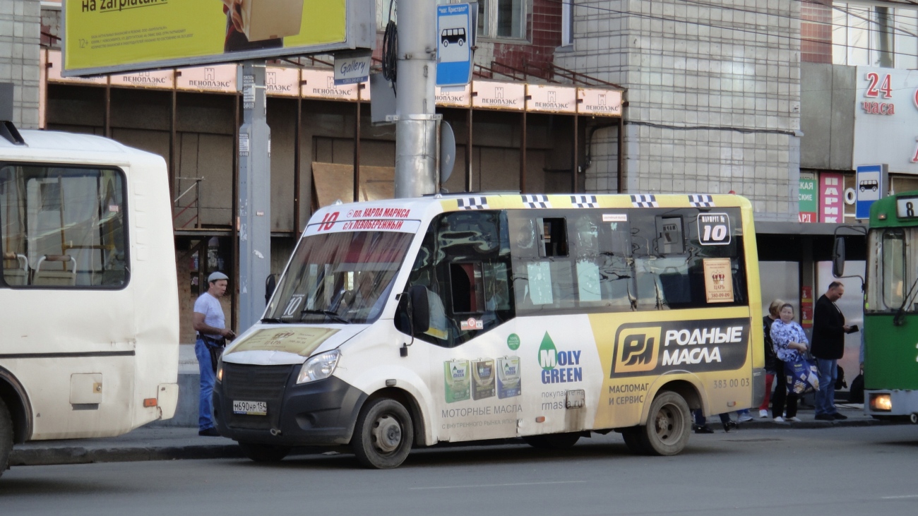 Новосибирская область, ГАЗ-A64R42 Next № М 690 НР 154