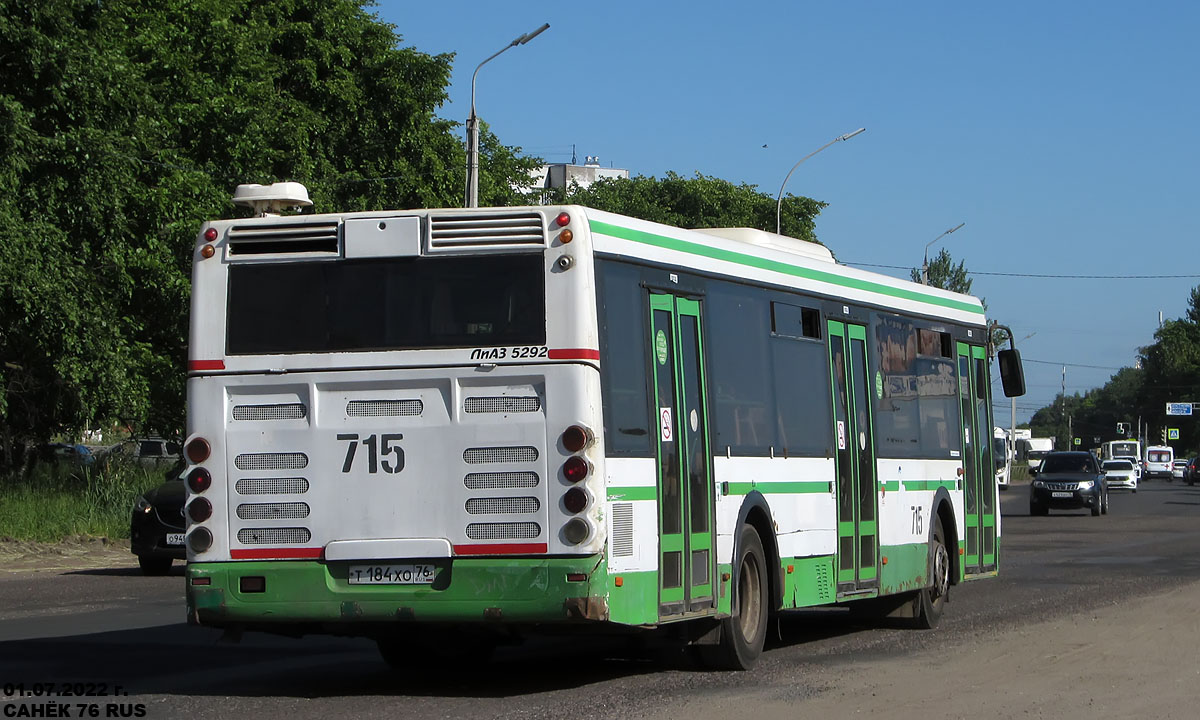 Ярославская область, ЛиАЗ-5292.21 № 715