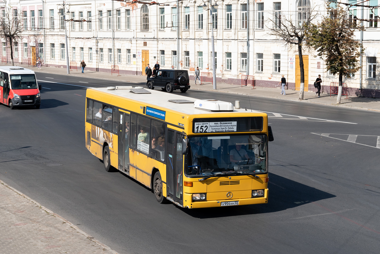 Владимирская область, Mercedes-Benz O405N2 № Х 954 НН 33