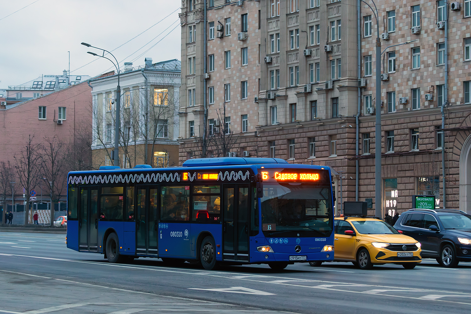 Москва, Mercedes-Benz Conecto II № 080310