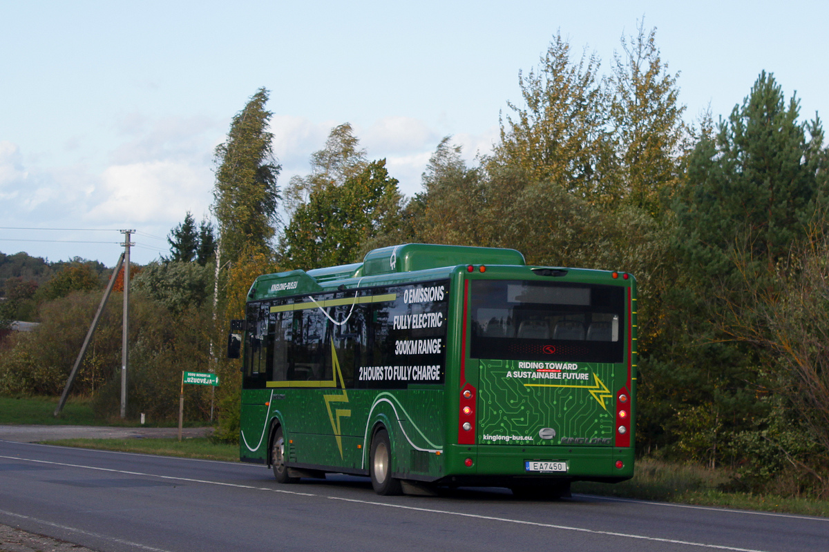 Литва, King Long PEV9 № EA 7450