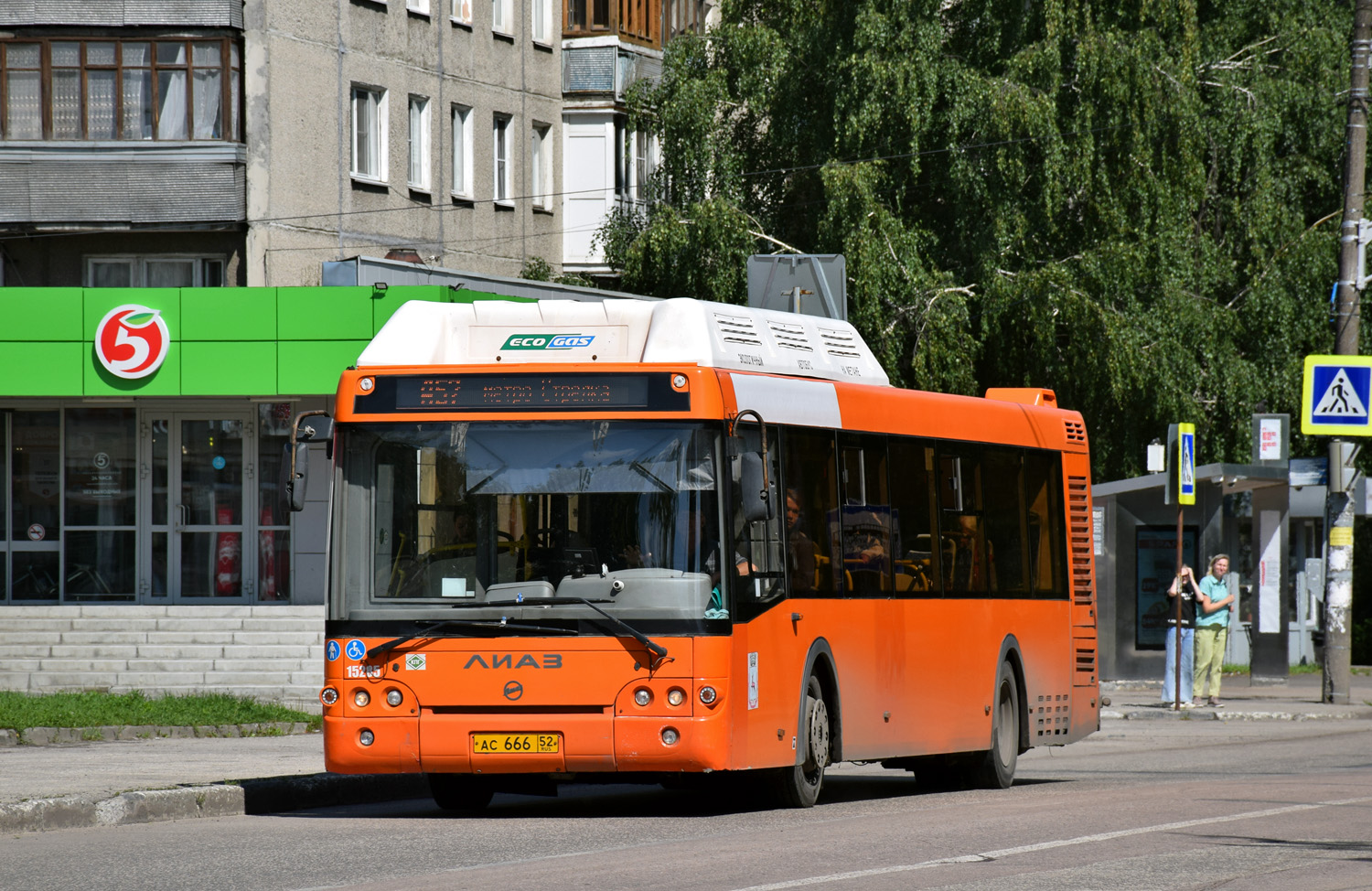 Нижегородская область, ЛиАЗ-5292.67 (CNG) № 15285
