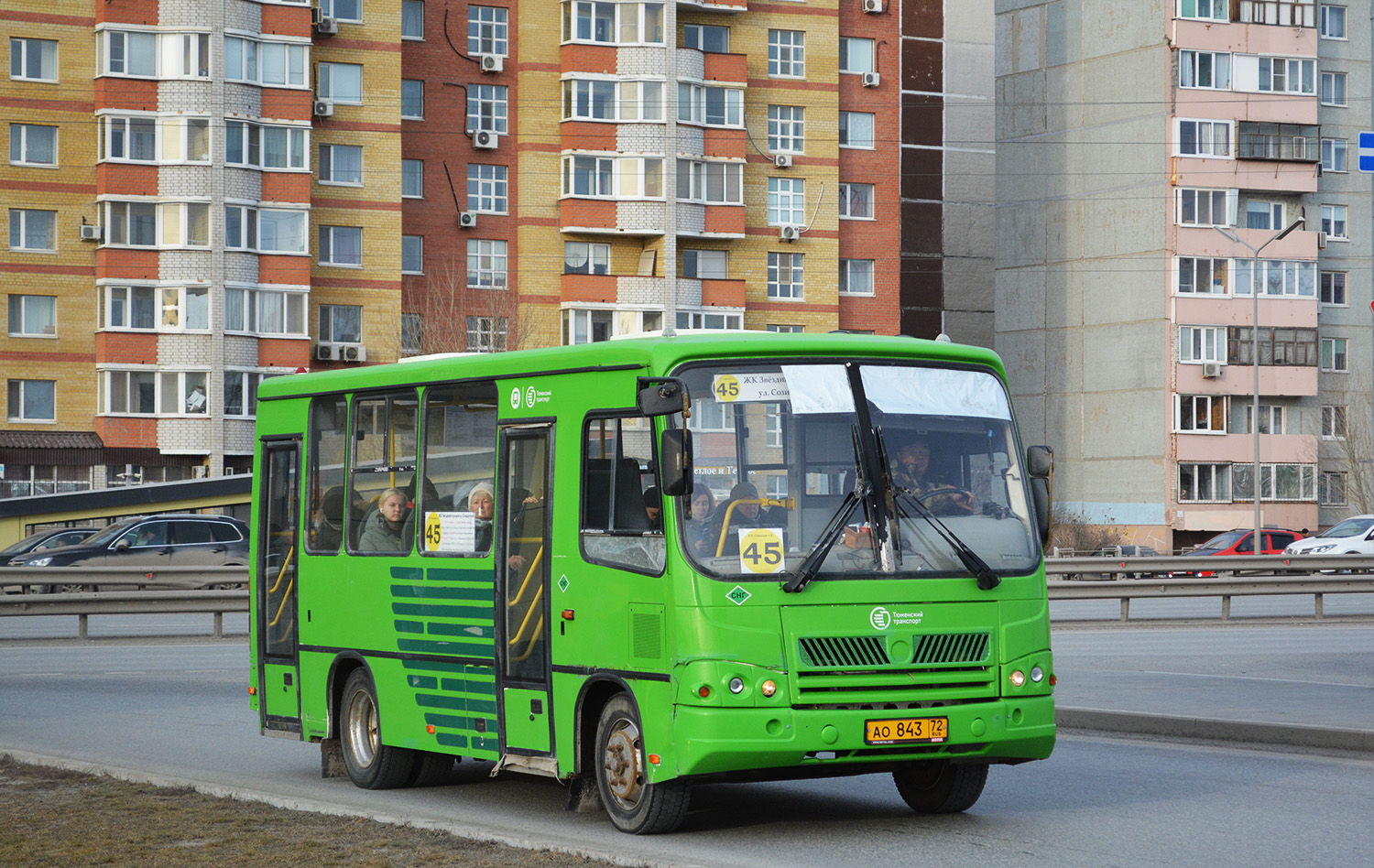 Тюменская область, ПАЗ-320302-22 № АО 843 72