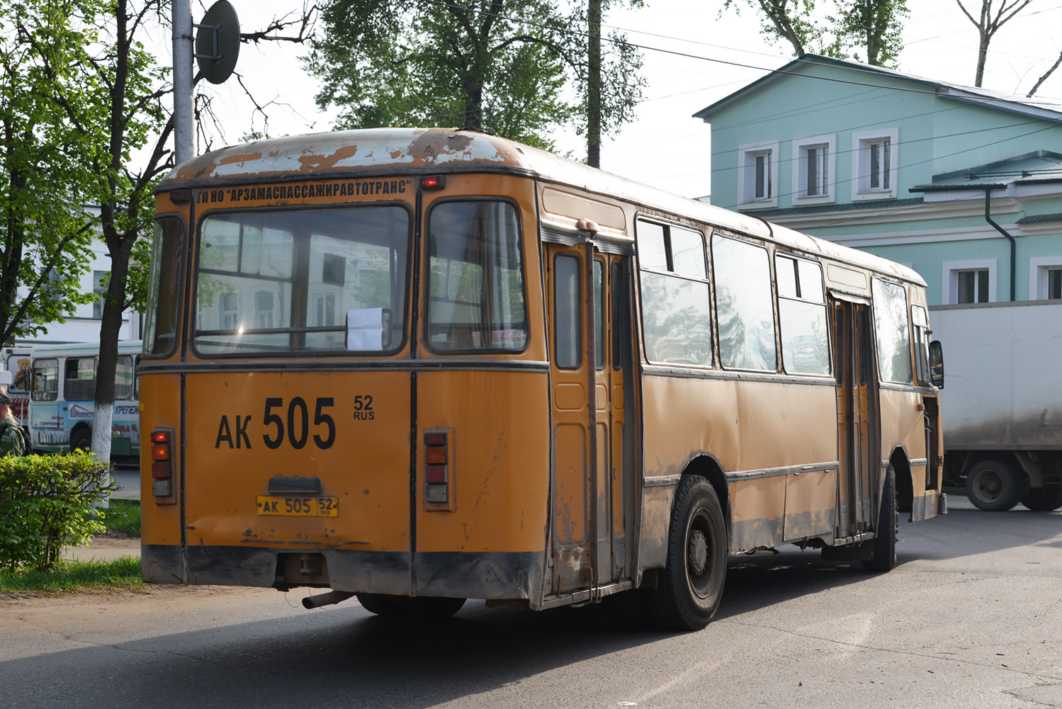 Нижегородская область, ЛиАЗ-677М № АК 505 52