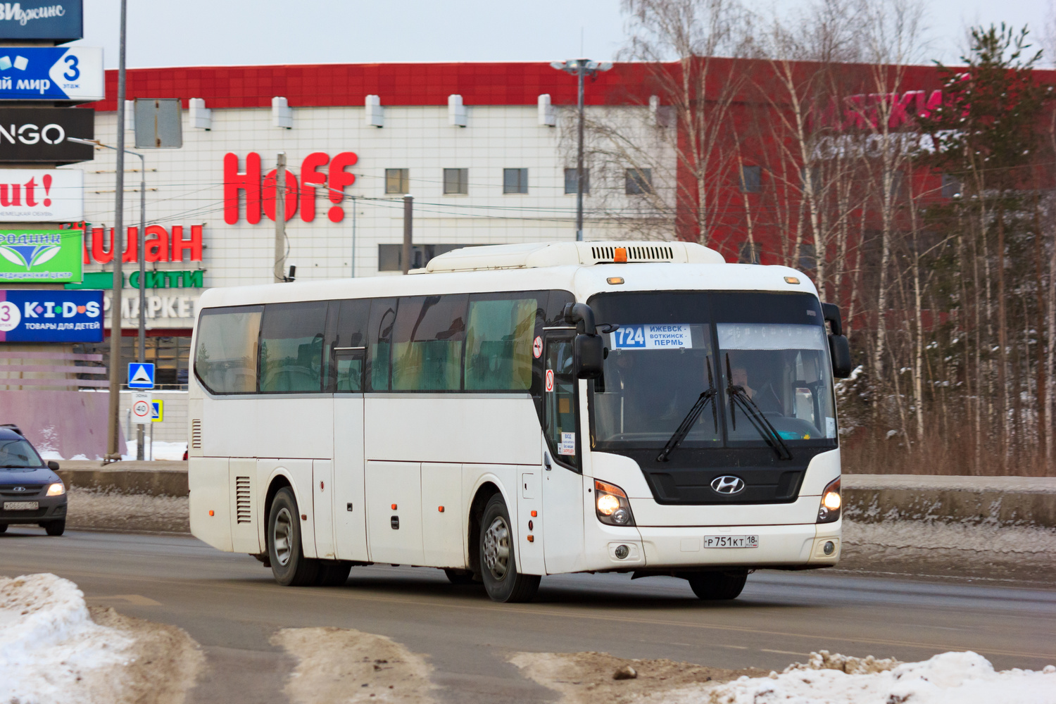 Удмуртия, Hyundai Universe Space Luxury № Р 751 КТ 18
