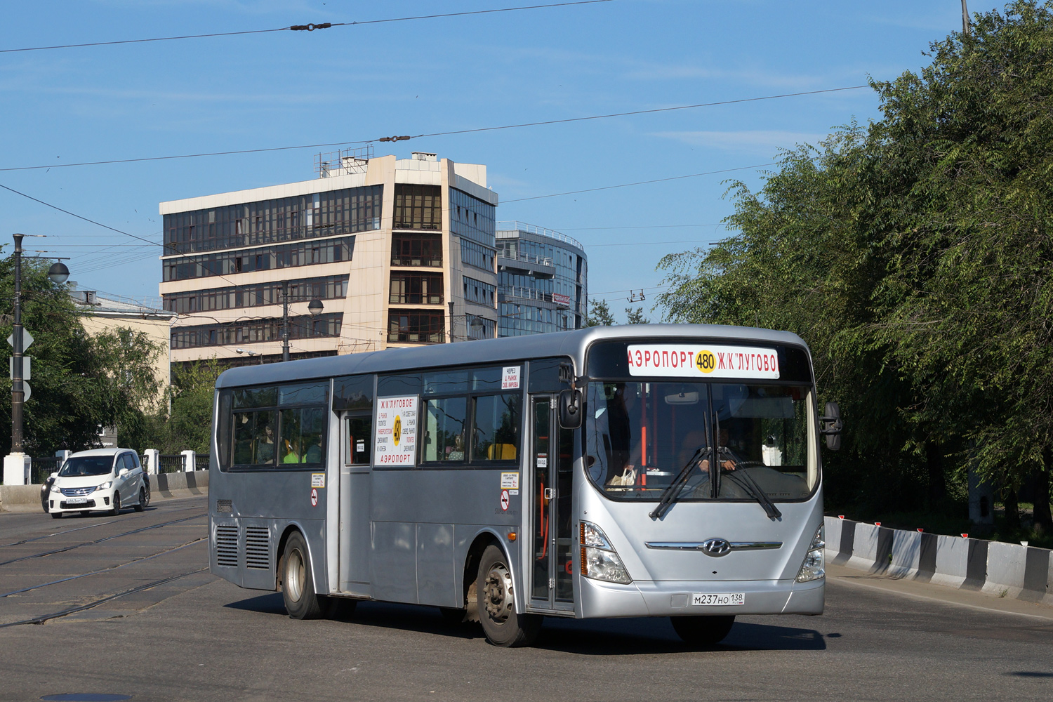Иркутская область, Hyundai New Super AeroCity 1F/L № М 237 НО 138