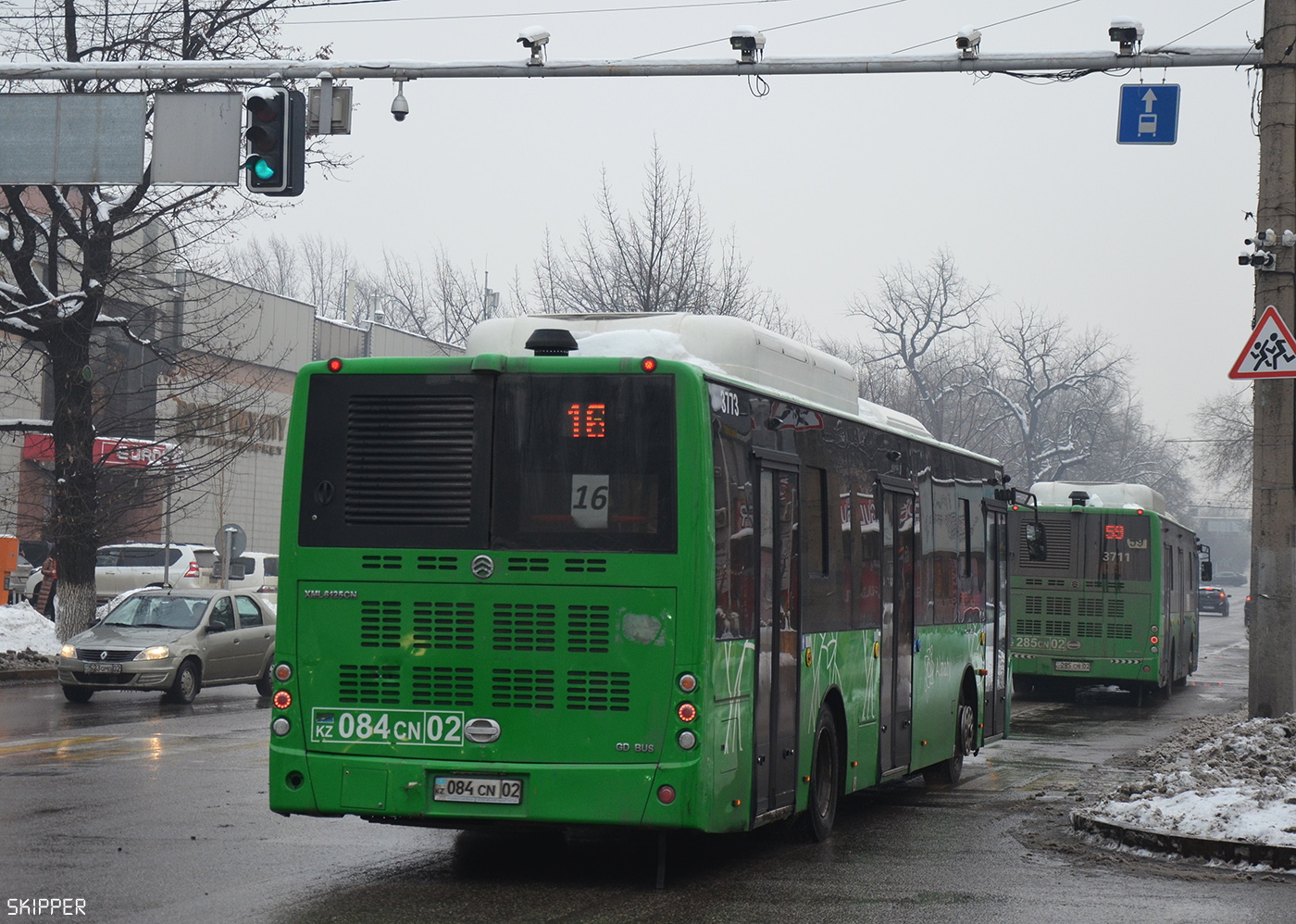 Алматы, Golden Dragon XML6125CN (Hyundai Trans Auto) № 3773