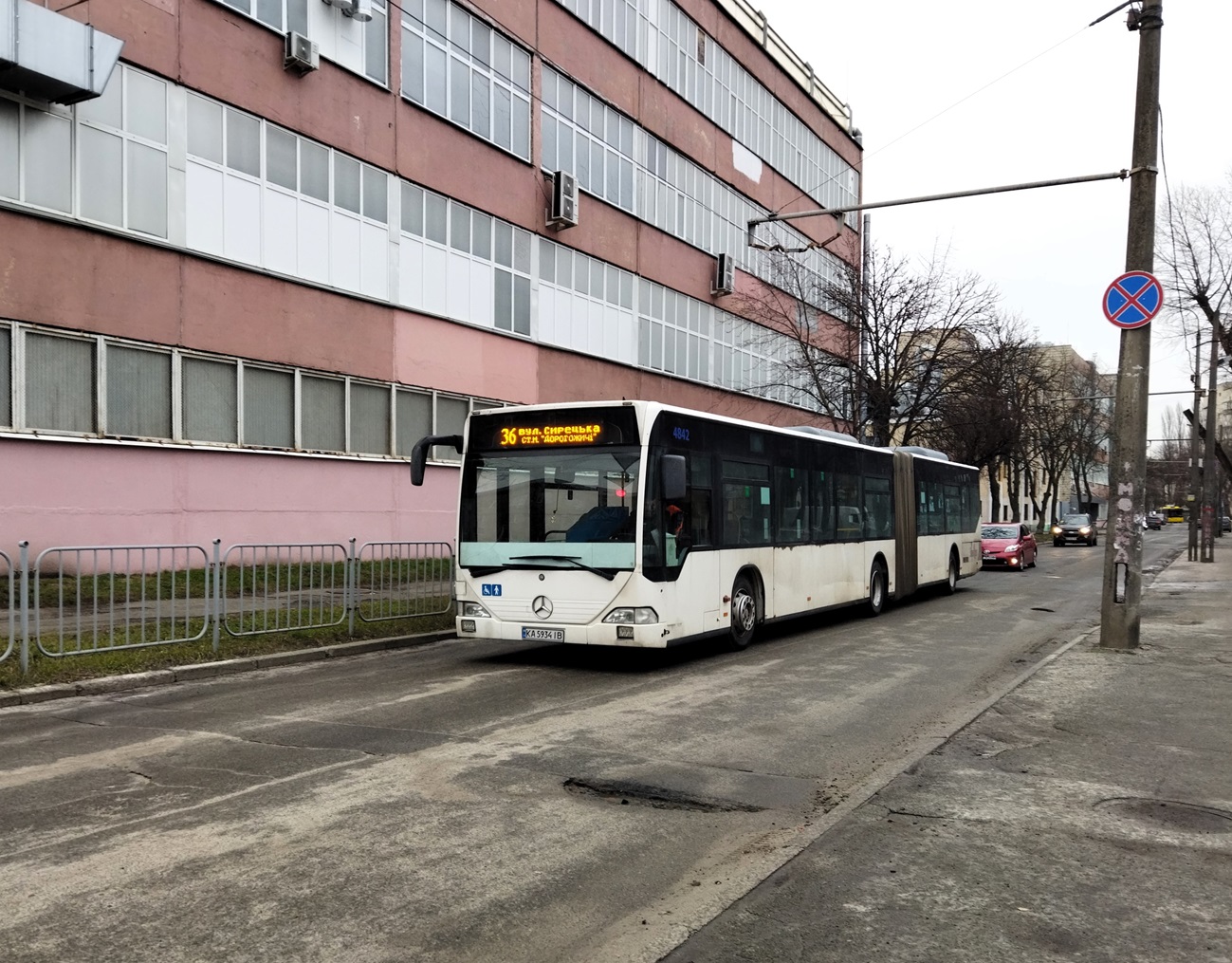 Киев, Mercedes-Benz O530G Citaro G № 4842