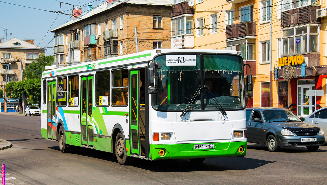 Красноярский край, ЛиАЗ-5256.26 № В 151 НК 124