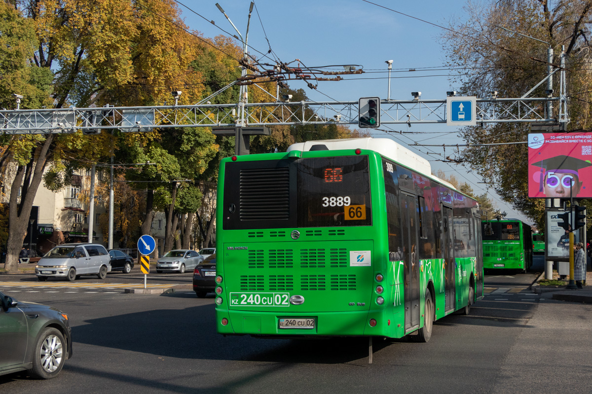 Алматы, Golden Dragon XML6125CN (Hyundai Trans Auto) № 3889