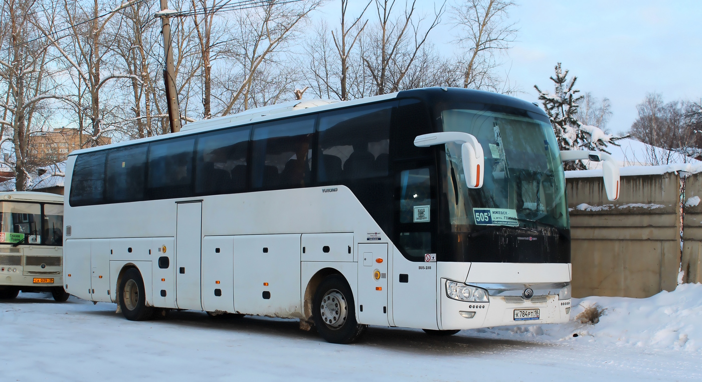 Удмуртия, Yutong ZK6122H9 № К 784 РТ 18