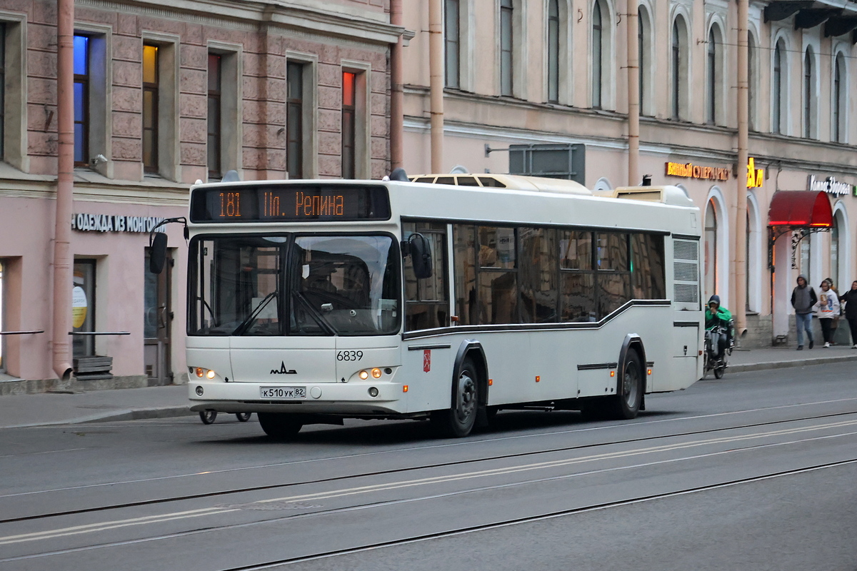 Санкт-Петербург, МАЗ-103.486 № 6839