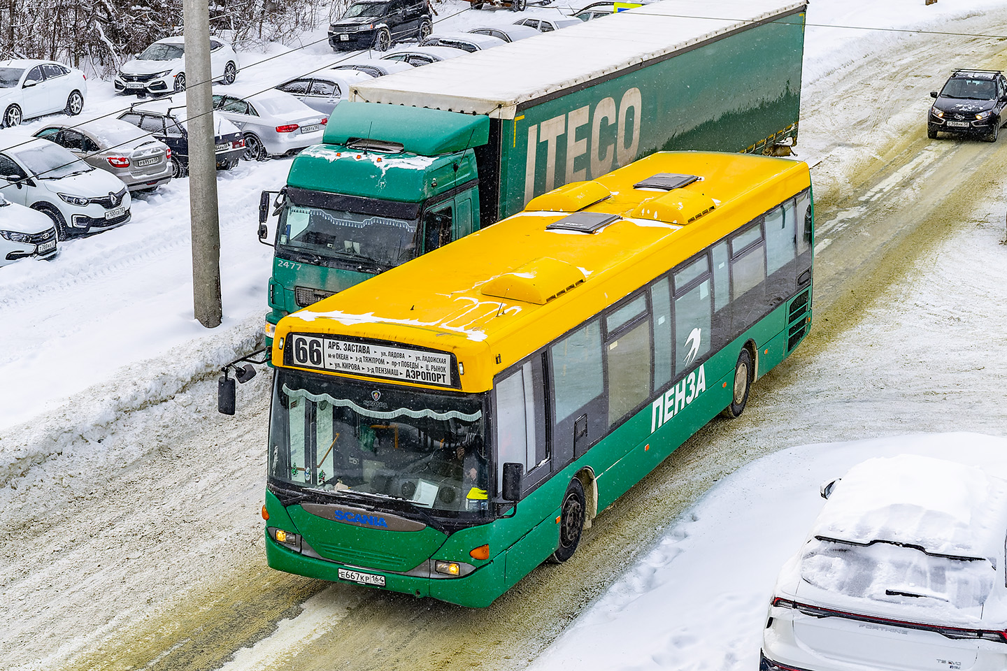 Пензенская область, Scania OmniLink I № Е 667 КР 164