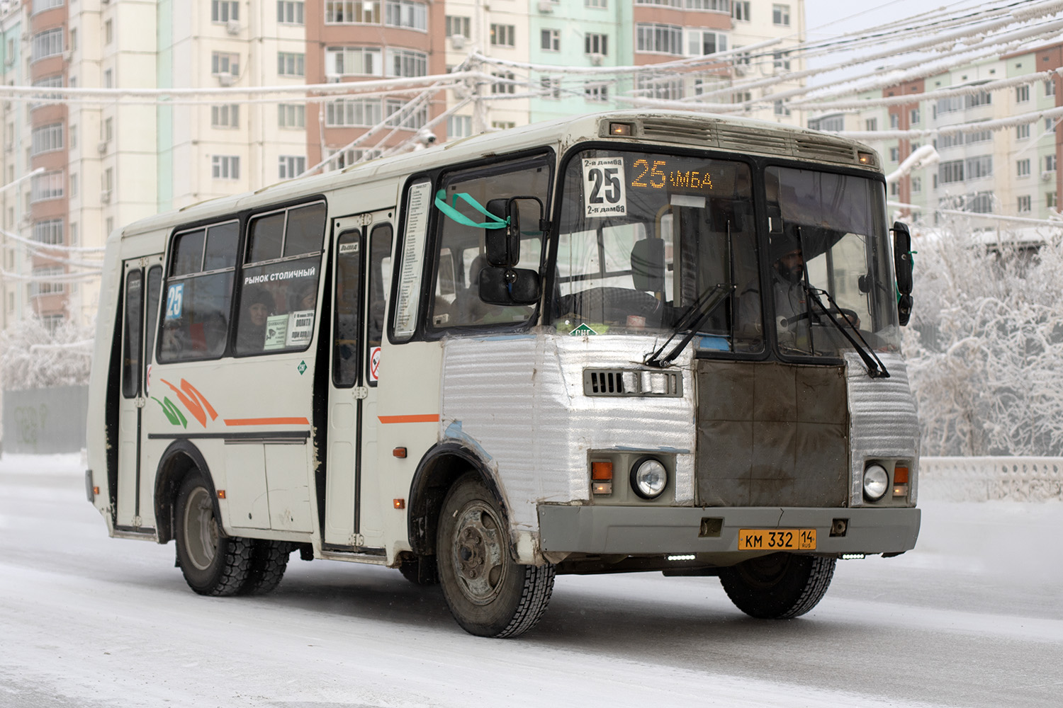 Саха (Якутия), ПАЗ-32054 № КМ 332 14