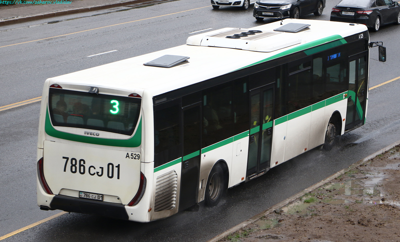 Астана, IVECO Crossway LE 13M (СарыаркаАвтоПром) № A529