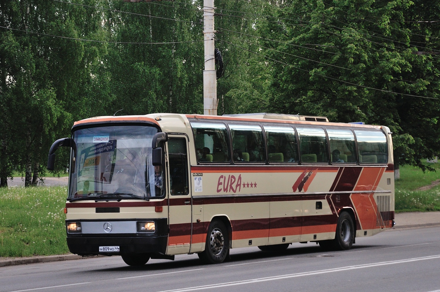 Костромская область, Mercedes-Benz O303-15RHD № Н 809 НО 44