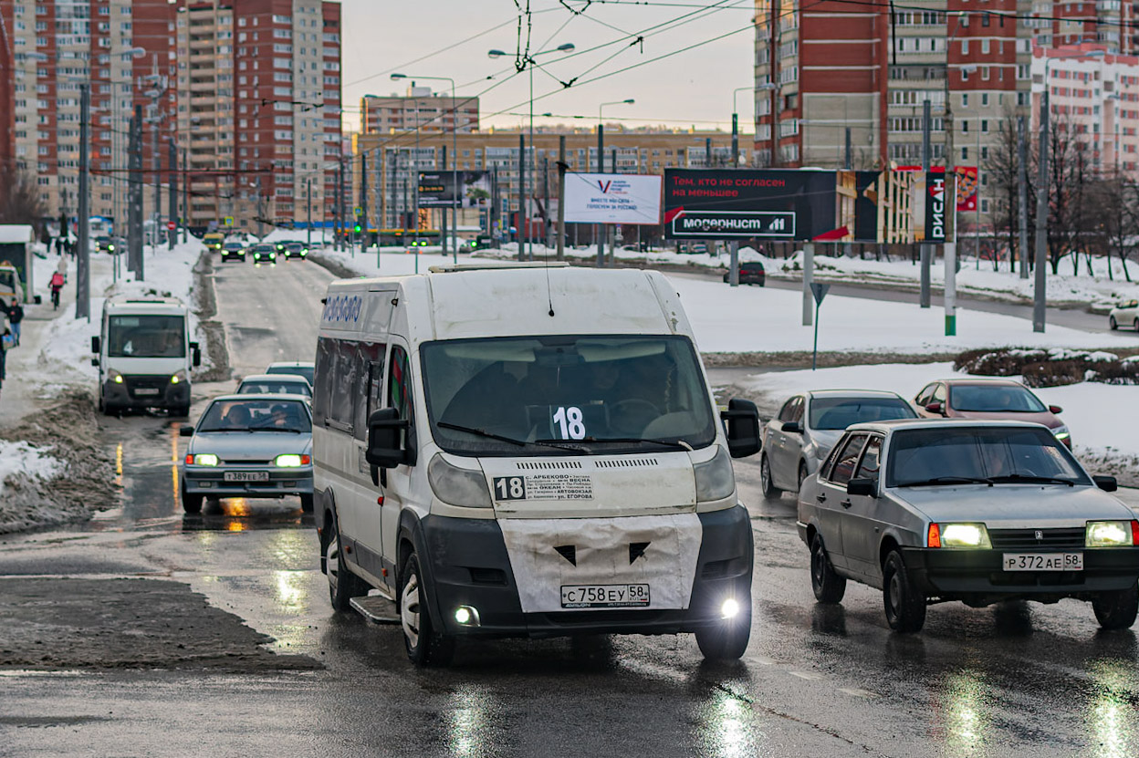 Пензенская область, IRITO Boxer L4H2 (Z8P) № С 758 ЕУ 58