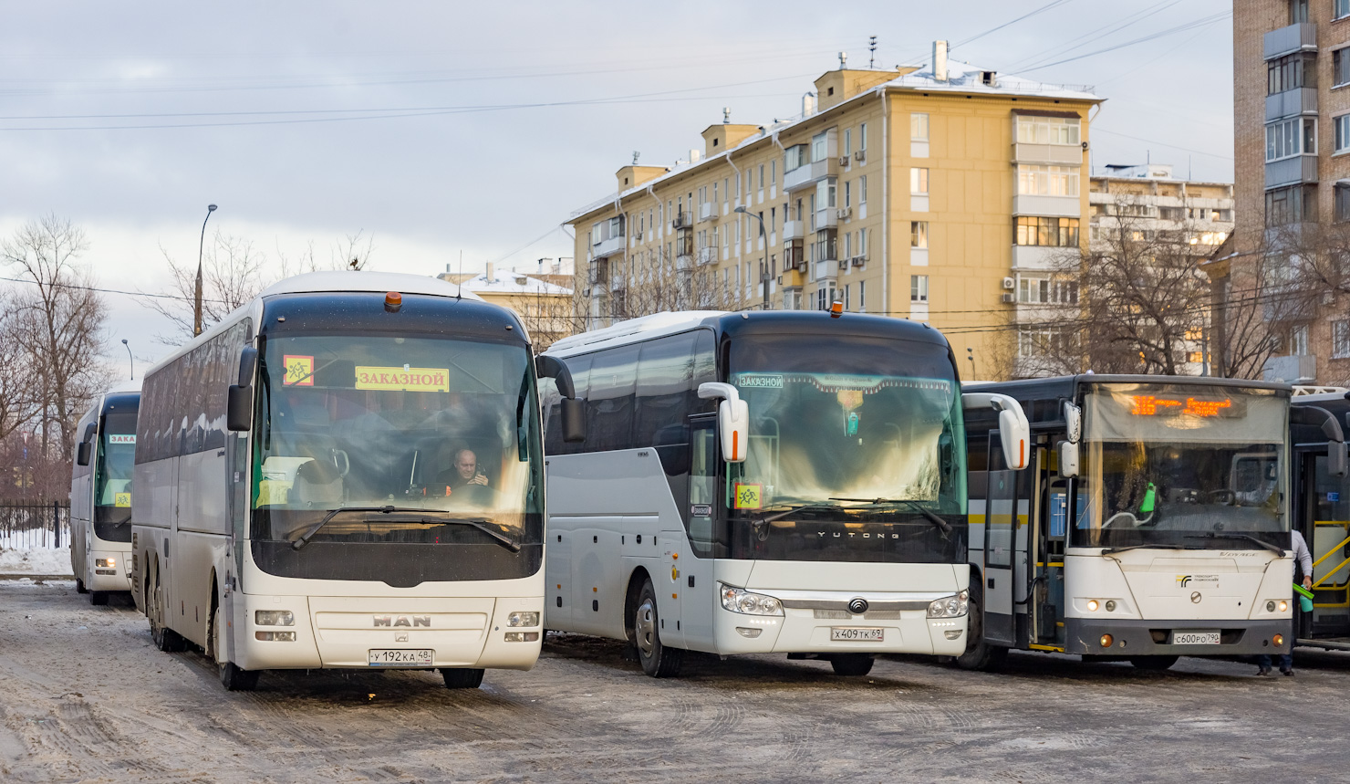 Липецкая область, MAN R08 Lion's Coach L RHC444 L № У 192 КА 48