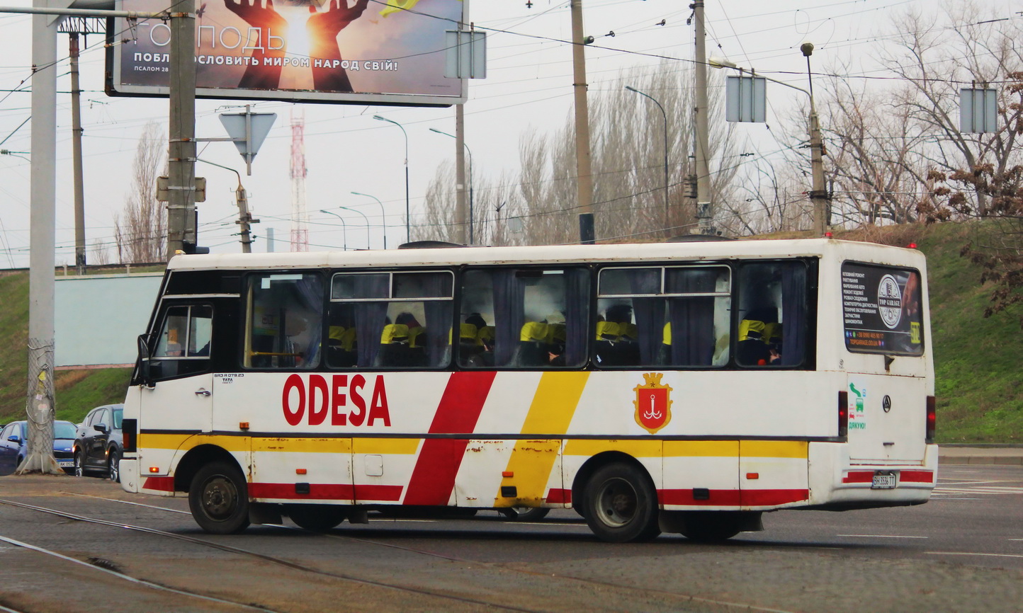 Одесская область, БАЗ-А079.23 "Мальва" № BH 3536 TT