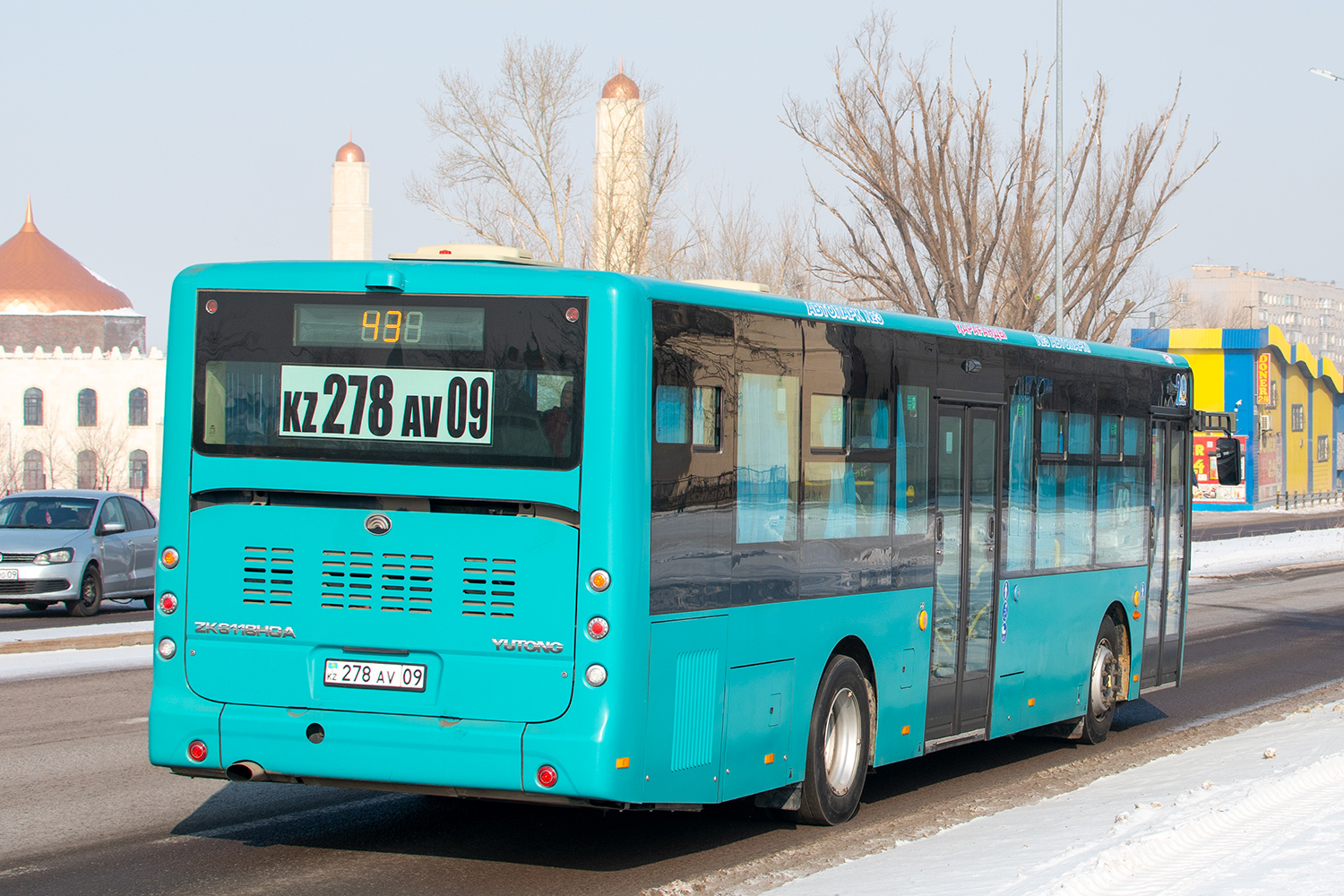 Карагандинская область, Yutong ZK6118HGA (QazTehna) № 278 AV 09