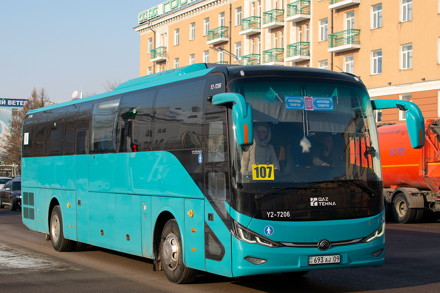 Карагандинская область, Yutong C12 (ZK6127HQ, QazTehna) № Y2-7206