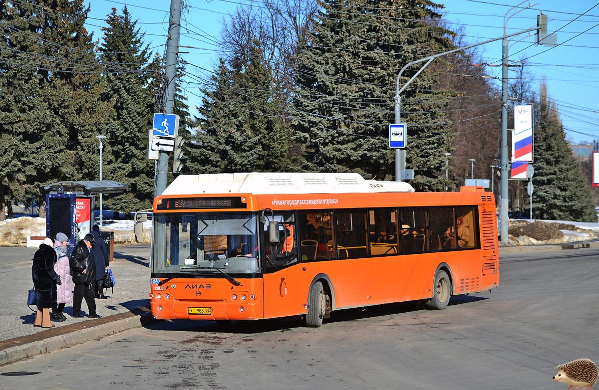 Нижегородская область, ЛиАЗ-5292.67 (CNG) № 32070
