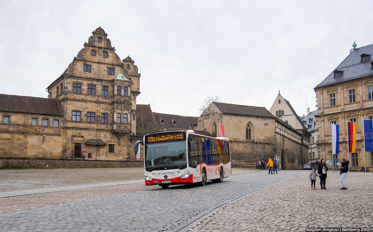 Бавария, Mercedes-Benz Citaro C2 K № 343