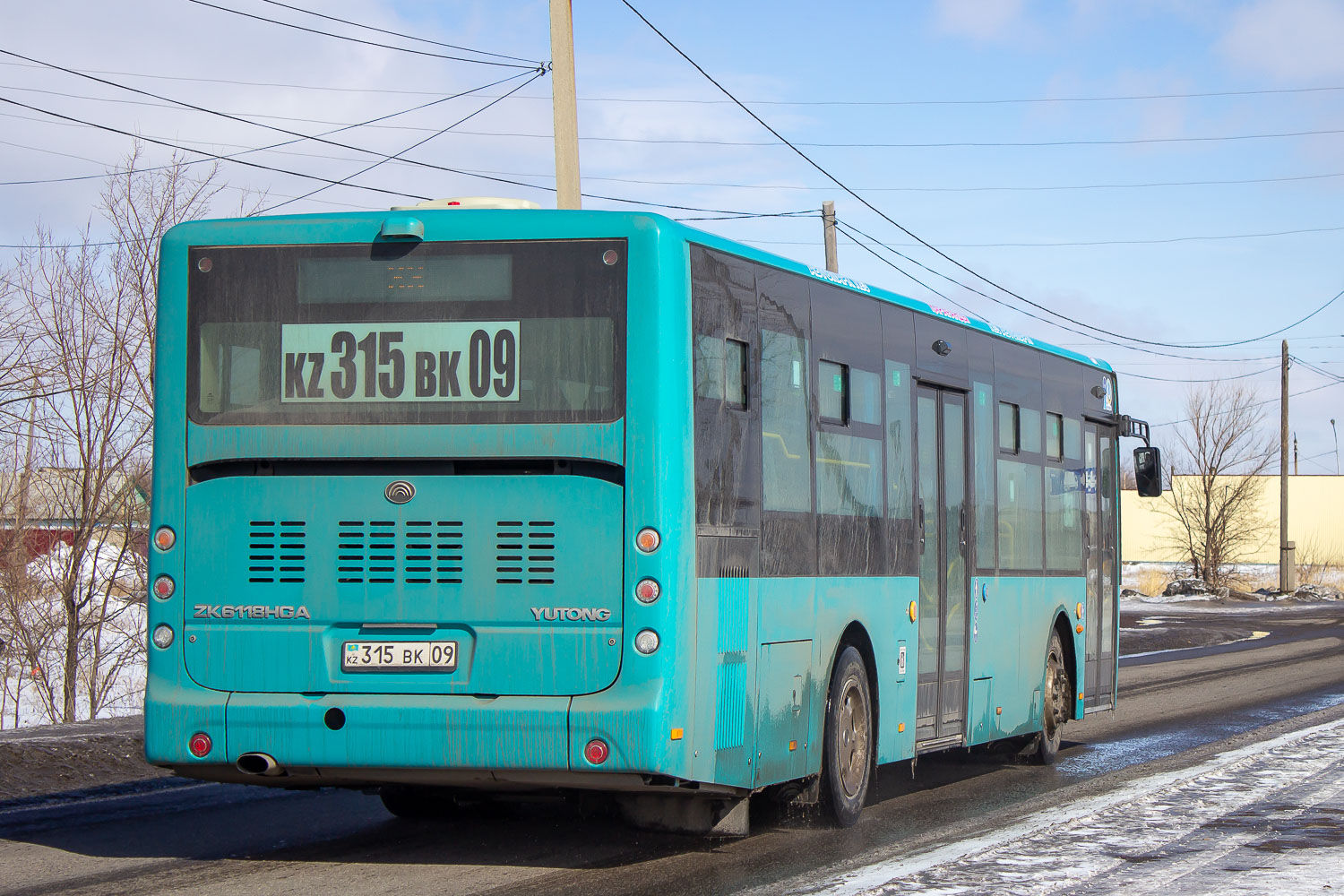Карагандинская область, Yutong ZK6118HGA (QazTehna) № 315 BK 09