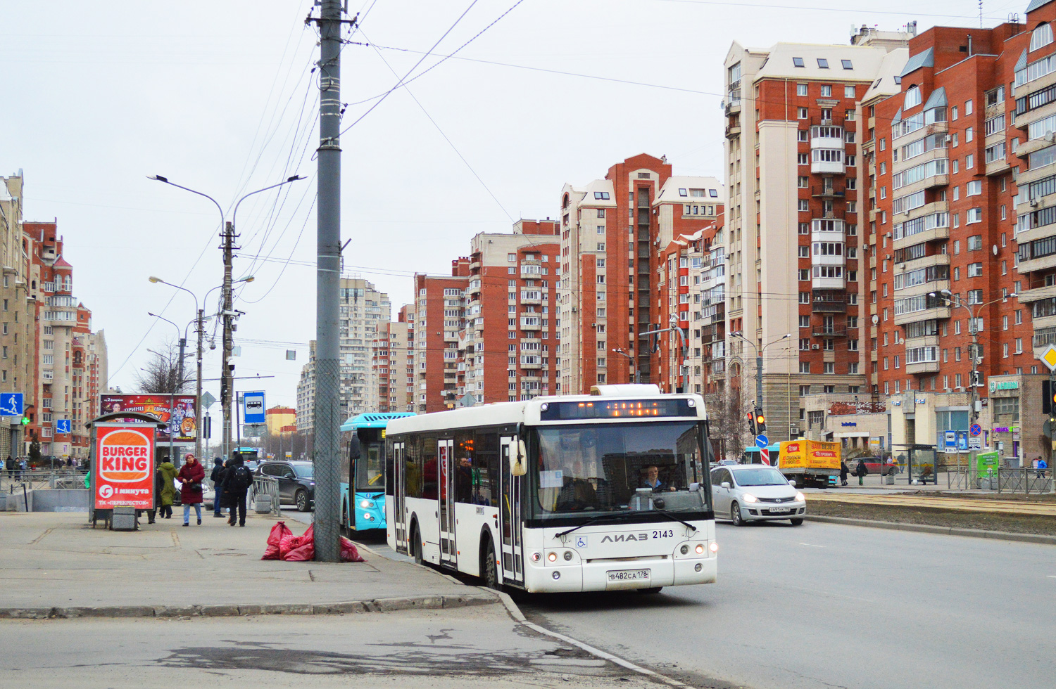 Санкт-Петербург, ЛиАЗ-5292.60 № 2143