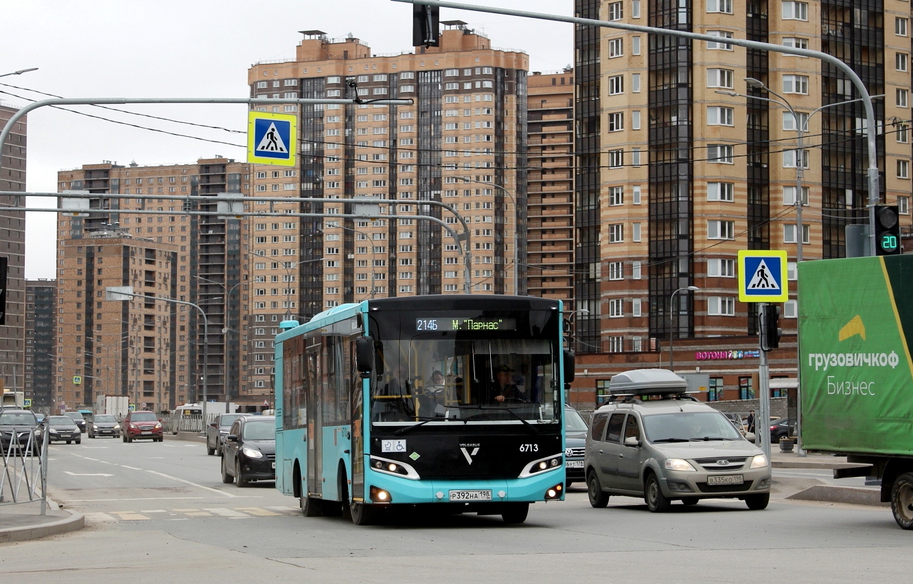 Санкт-Петербург, Volgabus-4298.G4 (LNG) № 6713