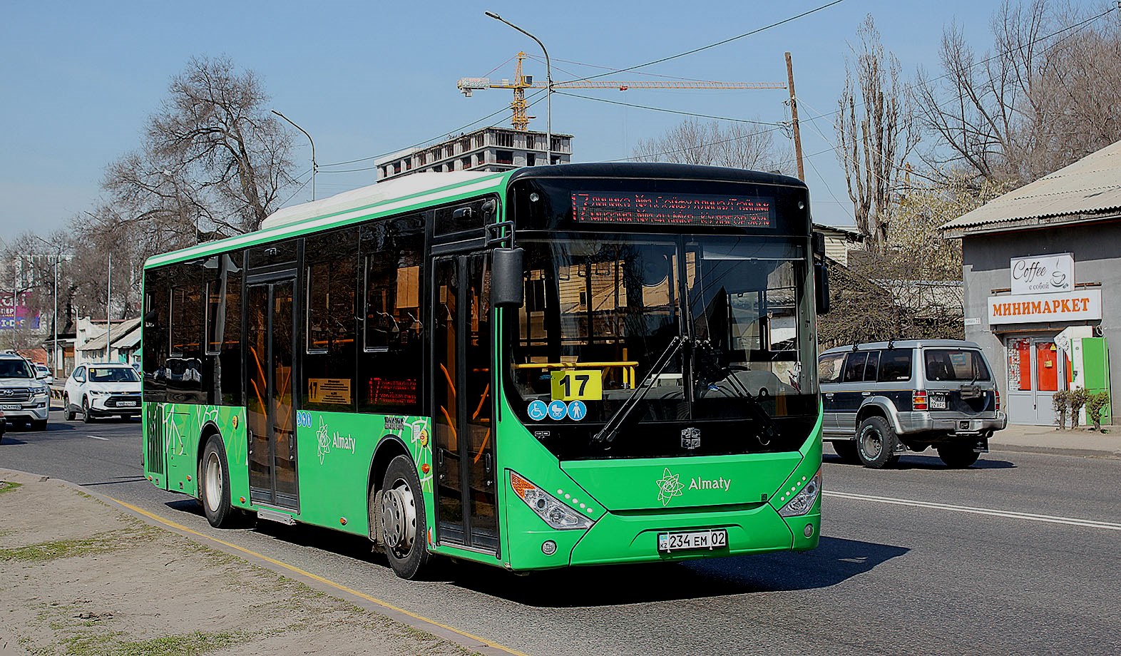 Алматы, Zhong Tong LCK6105HG № 234 EM 02