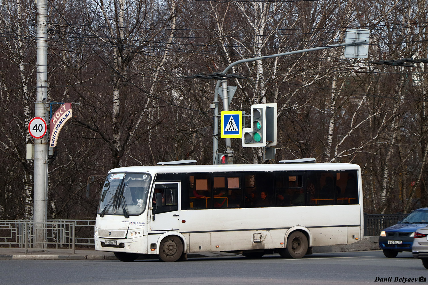 Вологодская область, ПАЗ-320414-05 "Вектор" (1-2) № Е 424 УЕ 35